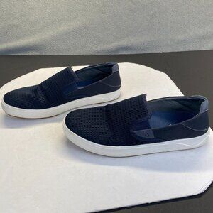 OLUKAI LAE' AHI Men's Slip On Sneakers Size 10/43 EUR Blue,Comfort,Athletic Shoe